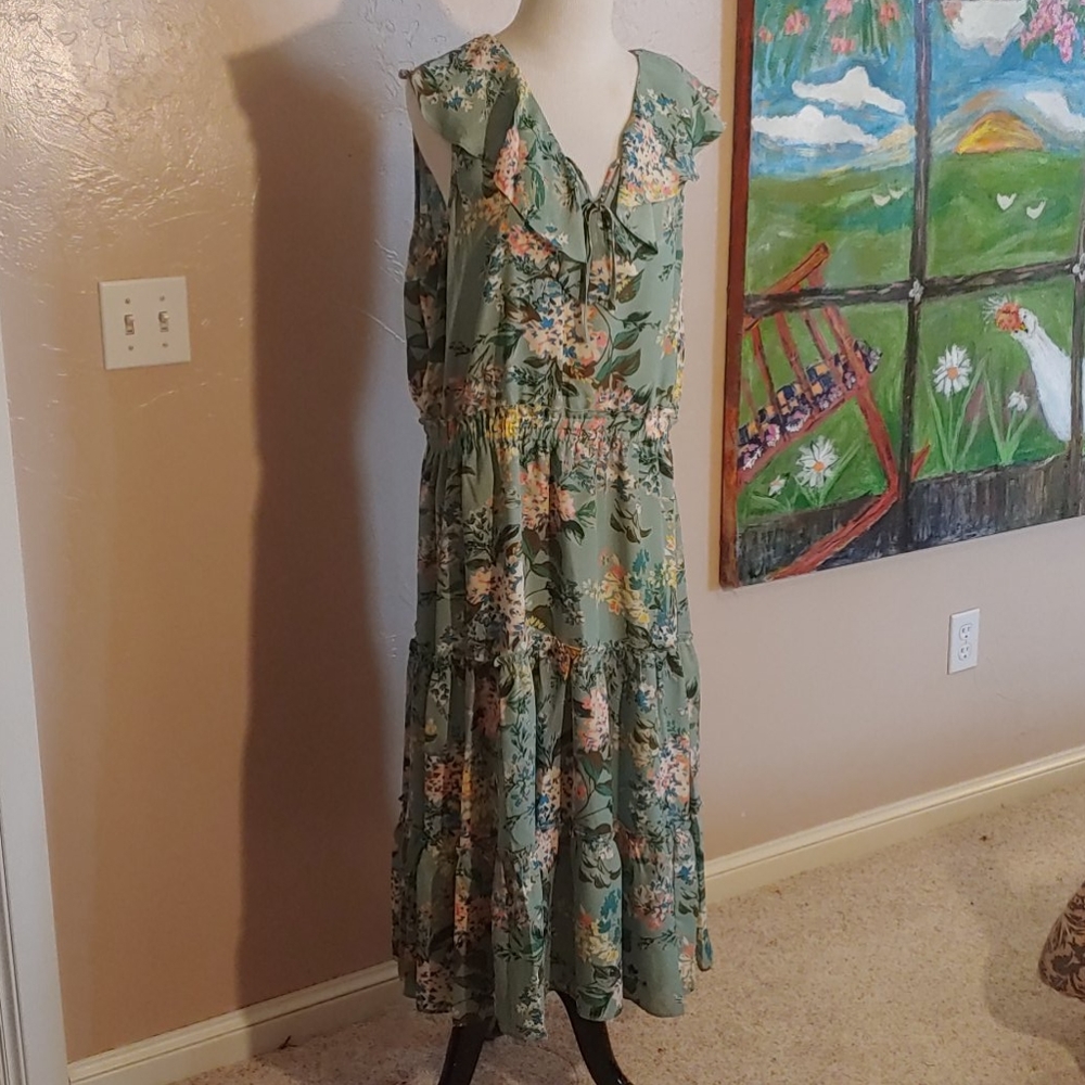 Summer Print Dress